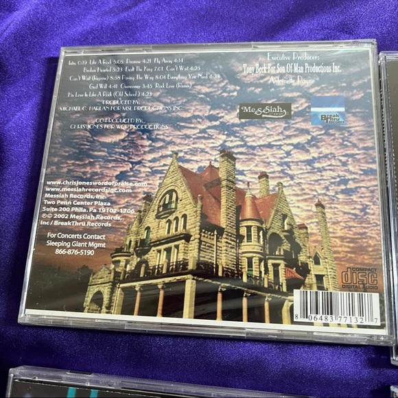 NEW📌4 CD's Chris Jones NEW, Ricky Womack, Teddy Cross, Bishop Andrew J. Ford II - Picture 3 of 14